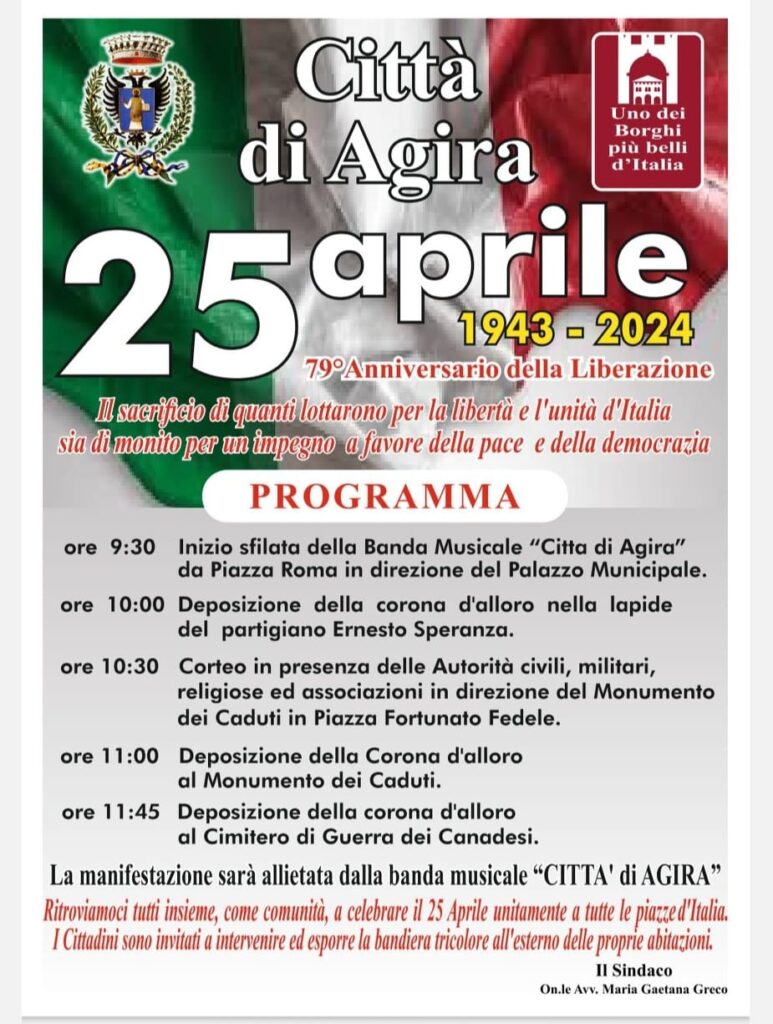 79º Anniversario della Liberazione