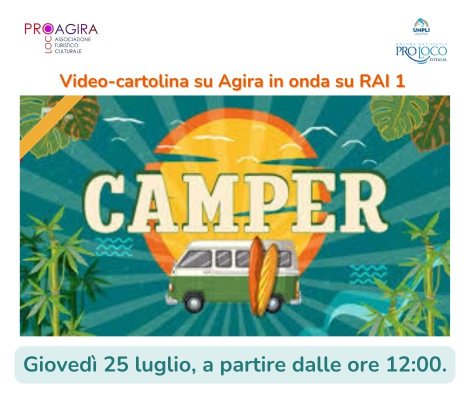Servizio su Agira su “Camper” di RAI 1