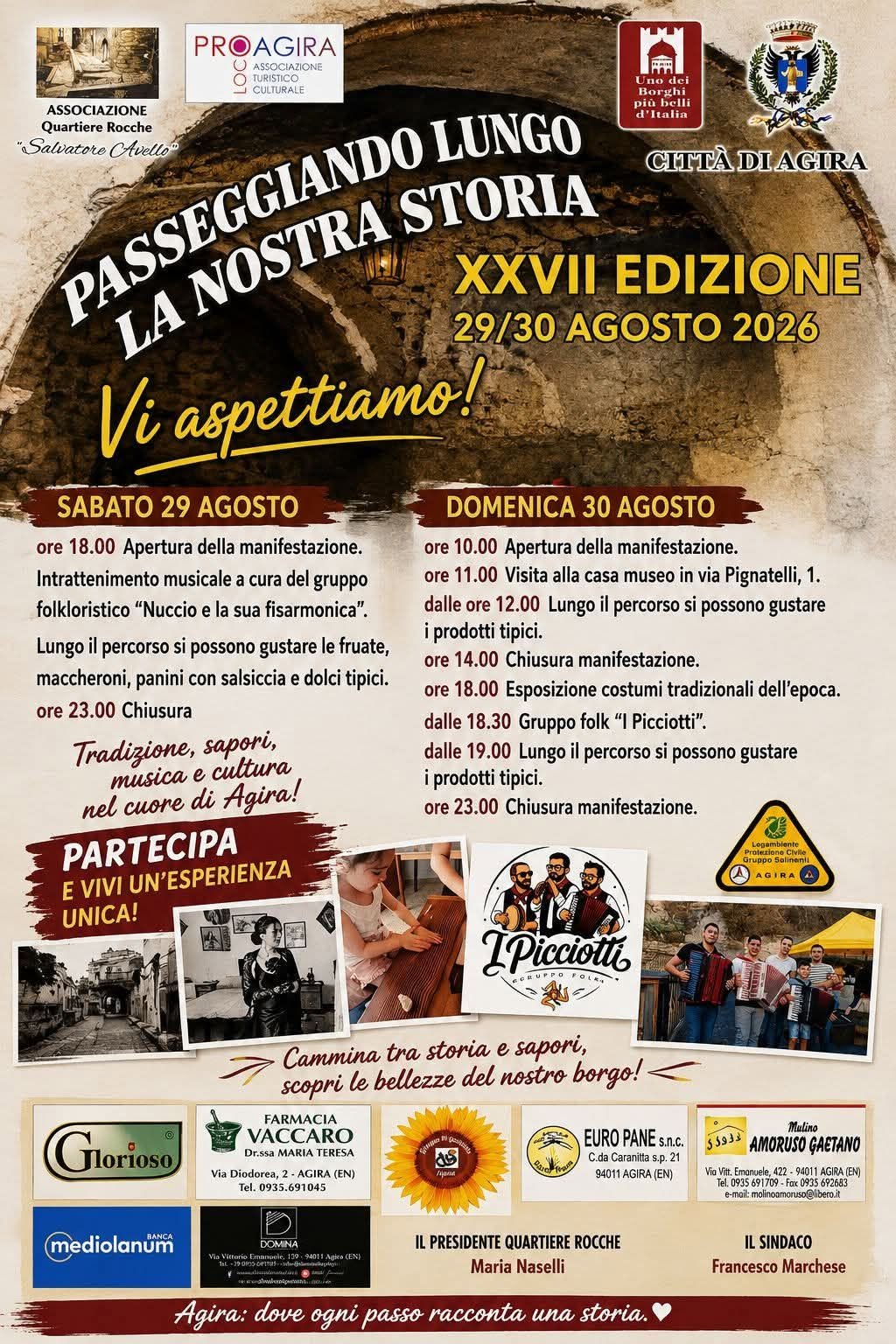 Passeggiando lungo la nostra storia-XXVII Edizione